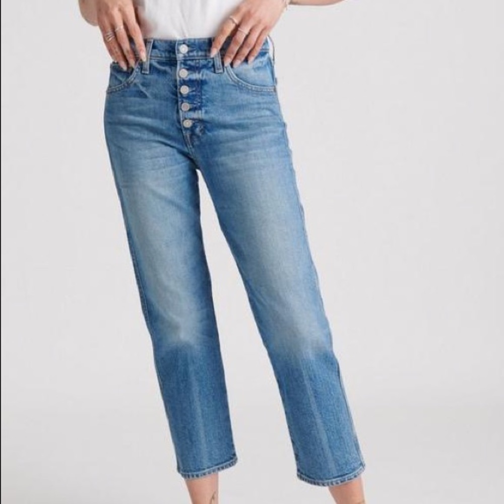 Lucky Brand Mid Rise Authentic Crop Jean